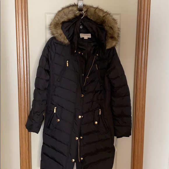 mk bubble coat